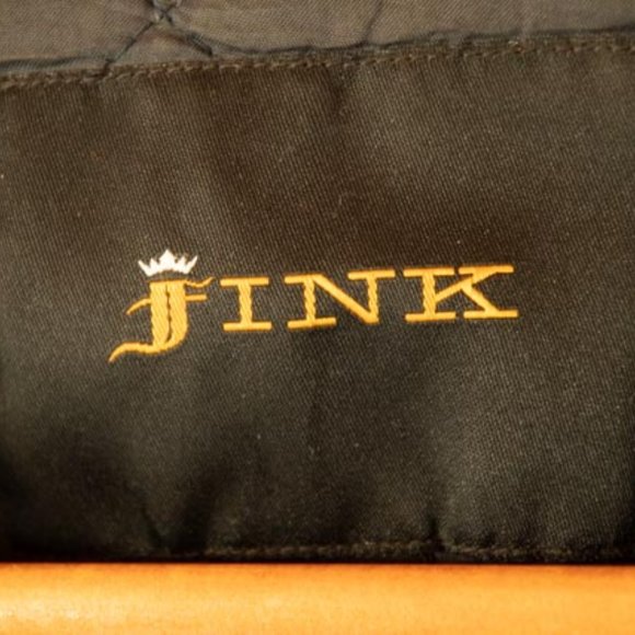 Fink Navy Wool Bomber Jacket mens M - Picture 3 of 11